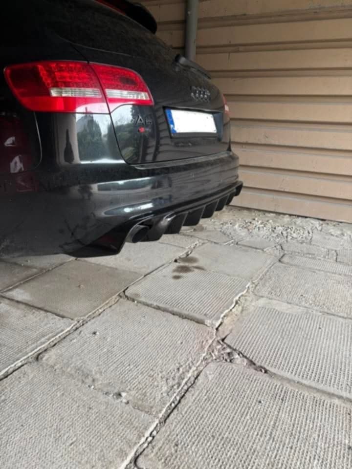 A6 C6 · widok w osi auta