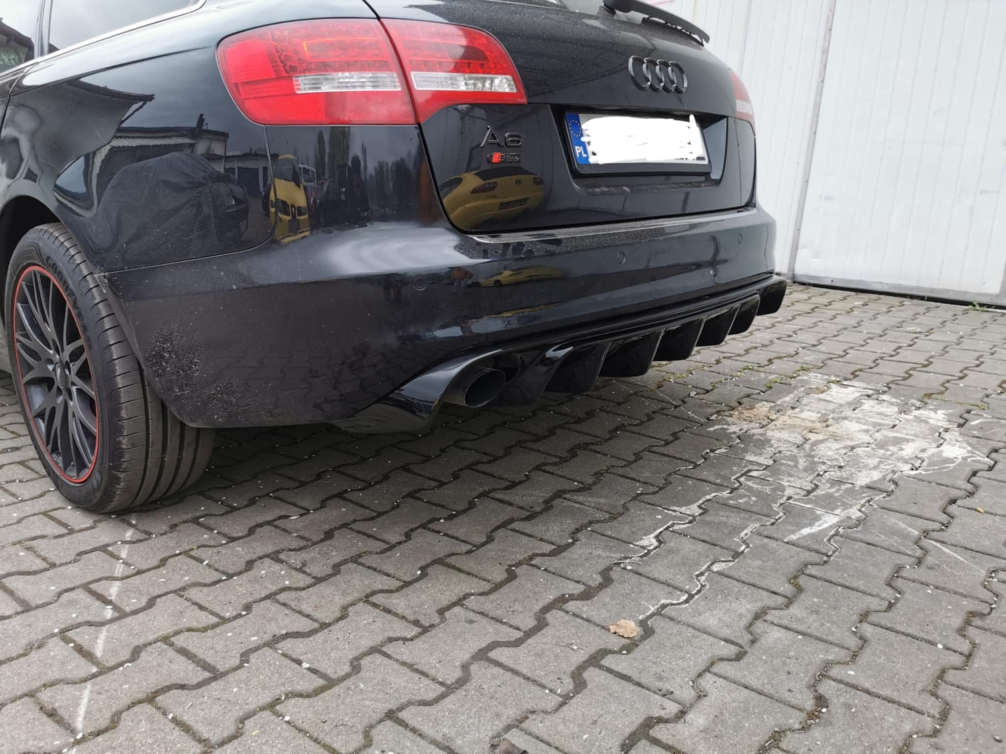 A6 C6 · detail szczeliny